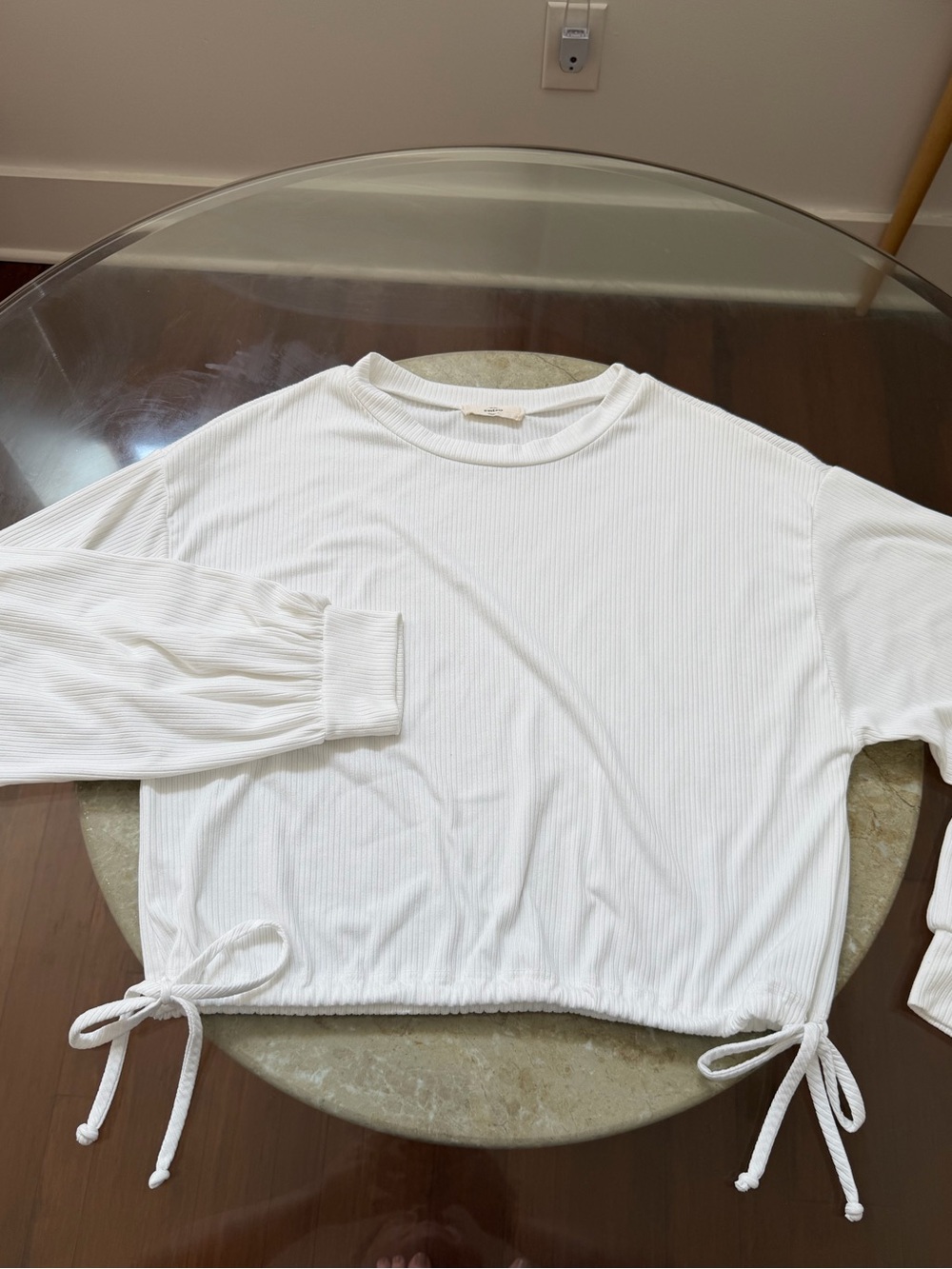 Entro Cinched Long Sleeve Blouse